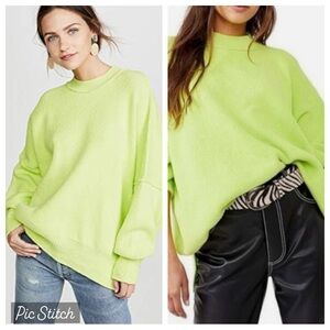 Free People Easy Steet oversized slouchy sweater